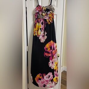 Valerie Stevens Multicolor Floral Maxi Dress